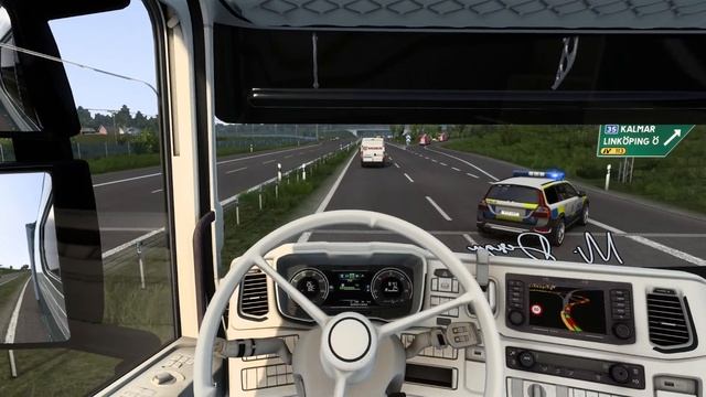 ?ETS2 1.47 new MOD - Scania S 770 LONGLINE by SKIMO + DOUBLE VAK trailers смотреть онлайн