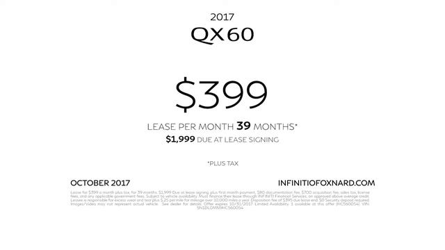 INFINITI of Oxnard October Offers SPS V3 смотреть онлайн