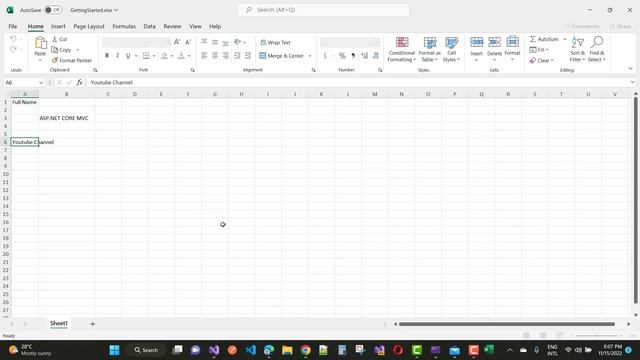 Create, Read Excel File using ClosedXML in C# in ASP.NET CORE смотреть онлайн