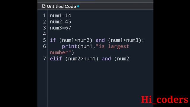 find largest number in python! python program find largest number in python! find largest among nu смотреть онлайн