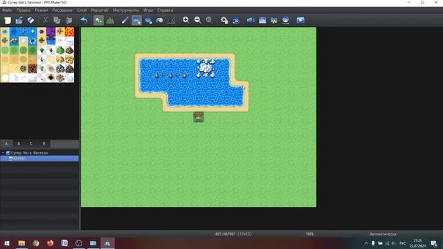 RPG Maker MZ: урок №2. Тайлы и Слои смотреть онлайн