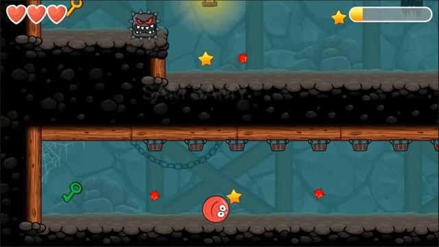 ( Animated ) ?RED BALL 4 ? FIRE BALL VS ?FIRE BOSS смотреть онлайн