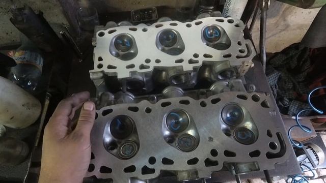 Капитальный Ремонт двигателя Mitsubishi 6G72, Часть1 ГБЦ смотреть онлайн