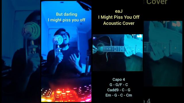 eaJ - I Might Piss You Off Acoustic Cover by Dzul Izzat (with Chords Tutorial) смотреть онлайн