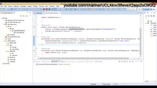 JavaServer pages: Неявные объекты, урок 6! смотреть онлайн