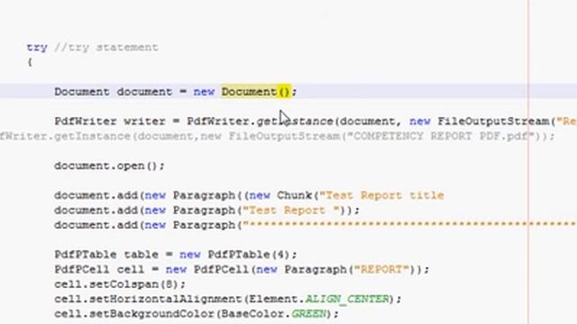 Java prog#95. Reports : Itext :how to show the pdf report in landscape in java смотреть онлайн