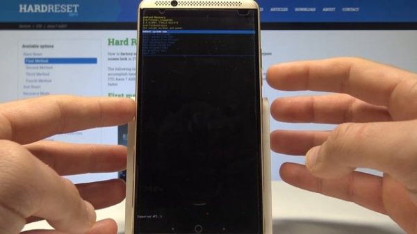 How to Boot into Recovery Mode in ZTE Axon 7 A2017 - ZTE System Recovery Tutorial