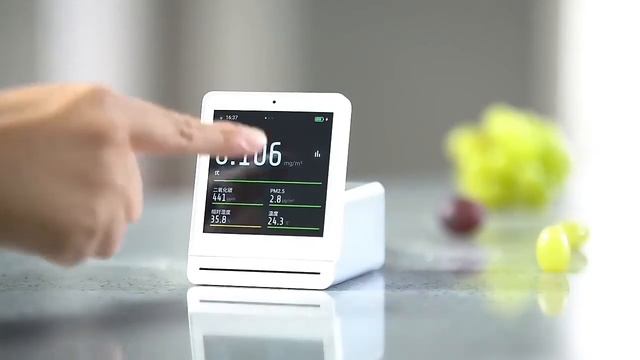 Монитор воздуха xiaomi qingping ClearGrass, детектор воздуха 2022. смотреть онлайн