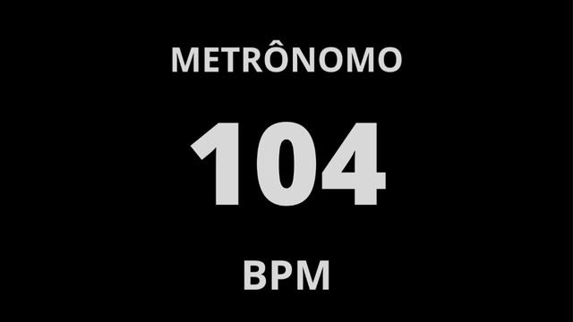 104 BPM METRONOME BEAT DRUM смотреть онлайн