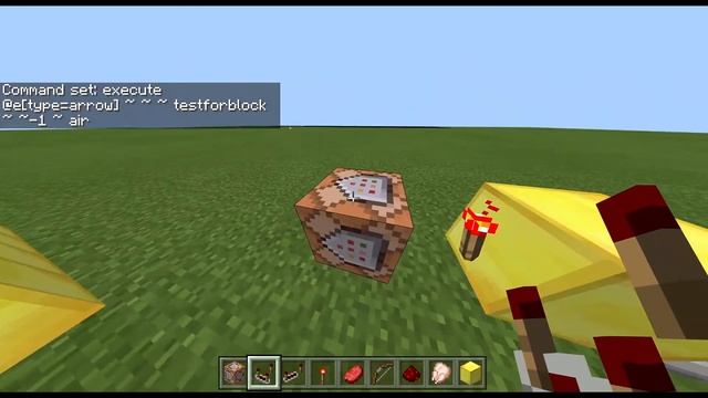 How to execute when arrow hits the ground (ANY BLOCK) in Minecraft PE with command blocks смотреть онлайн