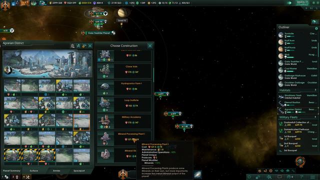 Stellaris - Garbage Aliens - Part 42 - Garbage 500 mineral income after 300 years... смотреть онлайн