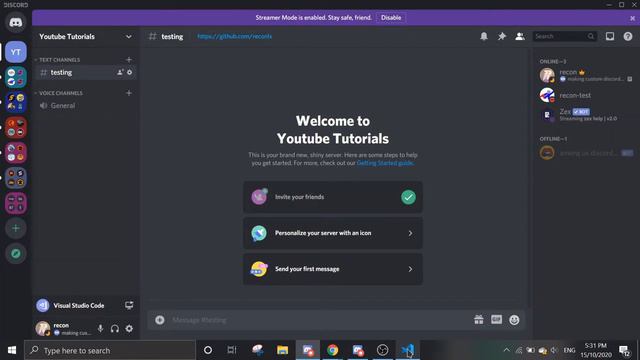 Among Us Discord Bot (TUTORIAL) смотреть онлайн