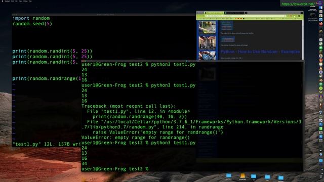 Python - How To Use Random смотреть онлайн