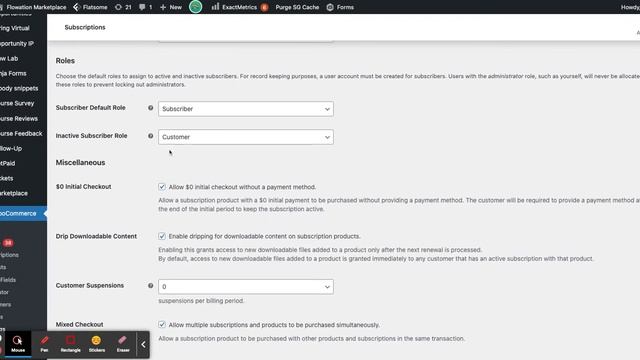 WooCommerce settings ‹ Flowation Marketplace — WordPress смотреть онлайн