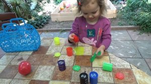 Сюрпризы в песке лизуны в бочках Лалалупси распаковка slimy surprise in the sand