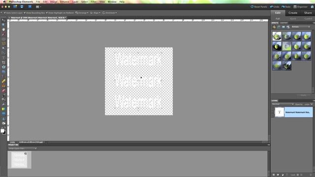 How to add a customised watermark to your images using Photoshop Elements 9 смотреть онлайн