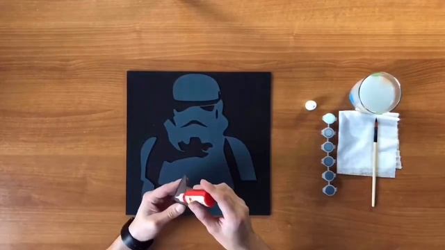 3D картина Штурмовик от SamCraft - для самостоятельной сборки и творческих людей смотреть онлайн