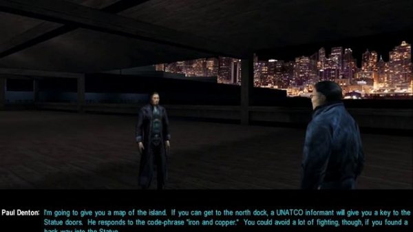 Deus Ex. Walkthrough part 1