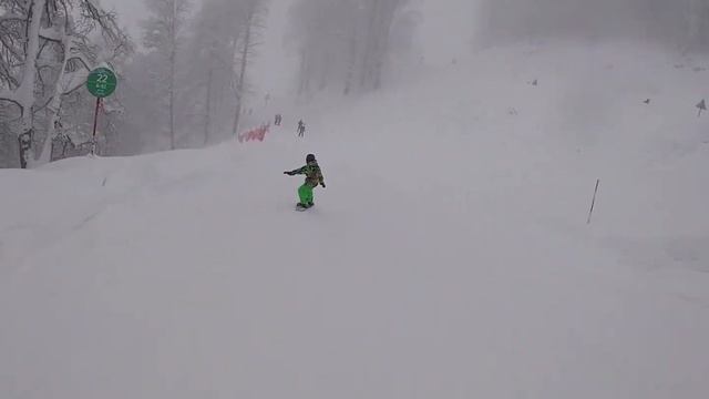 Поездка в сочи на горнолыжный курорт , роза хутор , красная поляна . Катание на сноуборде смотреть онлайн