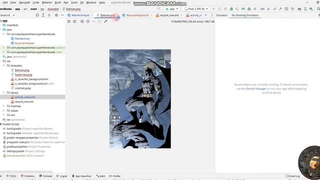 RecyclerView Kullanımı/ Super Hero Book Project / Android Apps with Kotlin Practices 1 смотреть онлайн