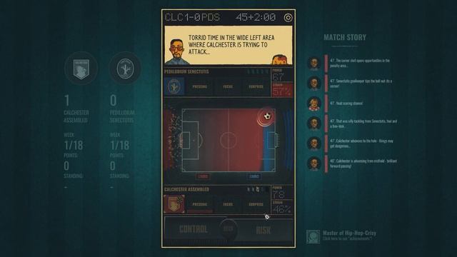 FOOTBALL DRAMA gameplay: Deckbuilding Football Management Sim! (PC game) смотреть онлайн