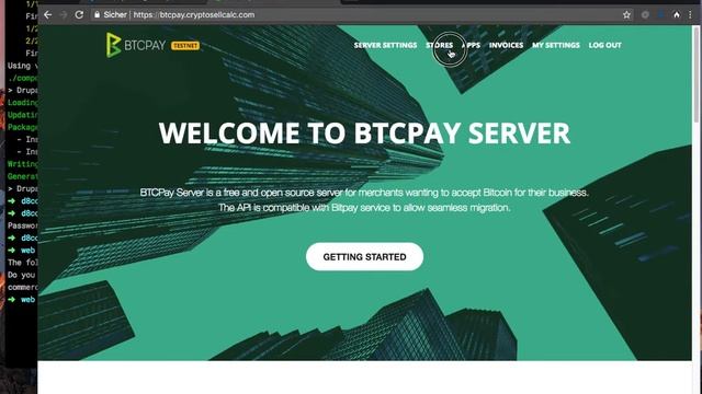 Drupal Commerce BTCPay module installation walkthrough смотреть онлайн