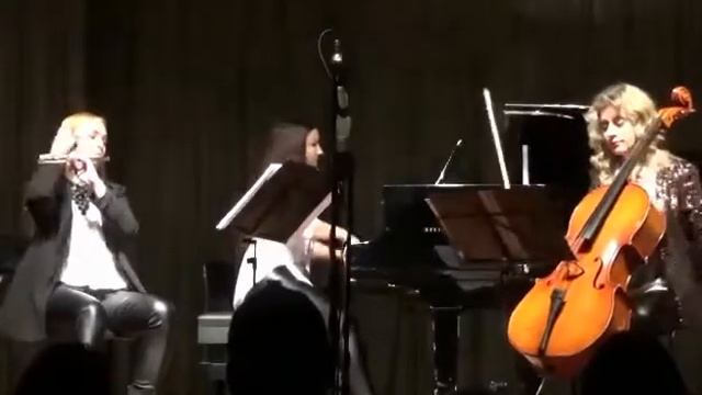 Francis Poulenc trio for oboe bassoon and piano 1 p. Con - Temp Trio смотреть онлайн