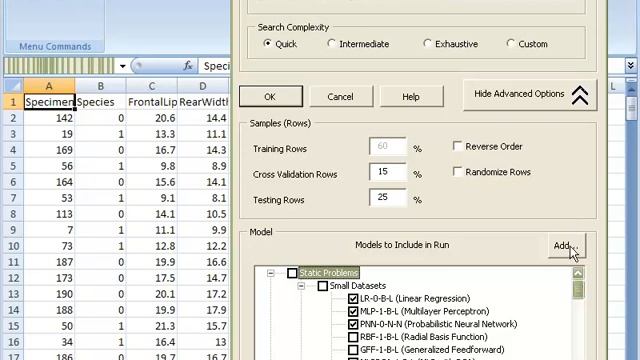 NeuroSolutions for Excel - Express Builder смотреть онлайн