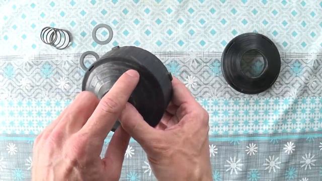 САМЫЙ ПРОСТОЙ СПОСОБ! Как намотать леску на косильную головку мотокосы триммера смотреть онлайн