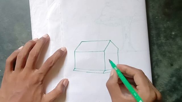 Simple House ? Drawing #drawing #draw #sketch #omg #painting #youtube смотреть онлайн