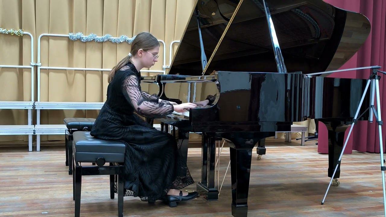 20. Волленгаупт - «Характерная пьеса в форме этюда». Исп. Мелехова София смотреть онлайн