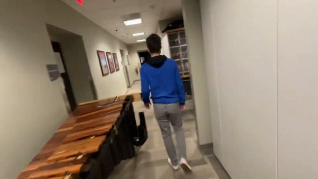 How to Move the DeMorrow Marimba from Janzen Hall to Practice Room 109 смотреть онлайн