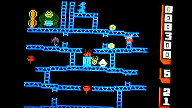 D2K Arcade Intellivision Gameplay (Sequel to Donkey Kong) смотреть онлайн