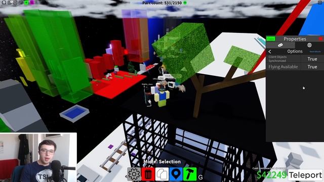 How to use the Fly Tool in Obby Creator! смотреть онлайн