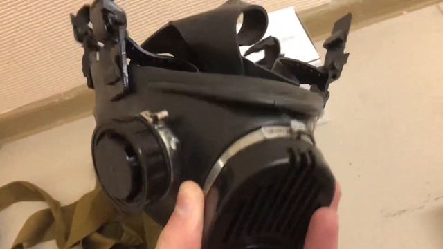 Противогаз промышленный Бриз-3301 (ППФ), фильтр марки A2B2E2K2HgP3 R D с лицевой частью ППМ_сумка смотреть онлайн