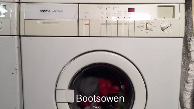Bosch WFK2801 40 deg coloured cottons full cycle 2 hours смотреть онлайн