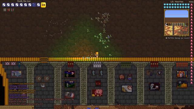 Terraria Supreme Buffed Bee Gun vs Calamity Mod Boss Rush смотреть онлайн