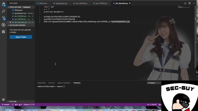 PoC JSON Web Token Asymmetric key bug issue #362 смотреть онлайн