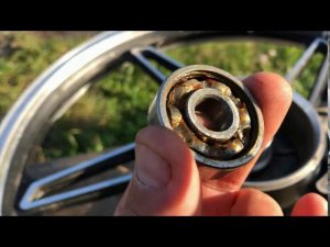 Замена подшипника на колесе Альфа 110