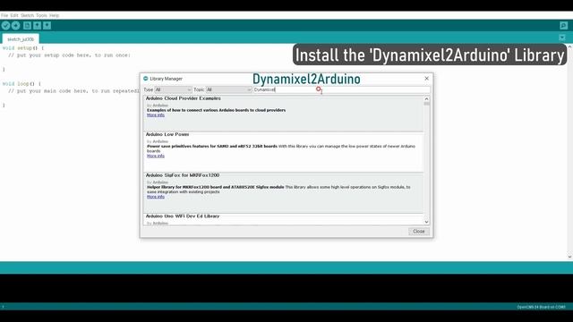 DYNAMIXEL Quick Start Guide for OpenCR 1.0 смотреть онлайн