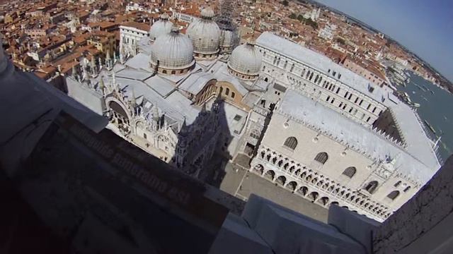 Венеция - Venice view from tower 4 смотреть онлайн