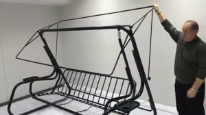 Садовые качели Торнадо механизм регулировки крыши