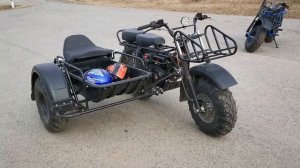 Мотоцикл СКАУТ-4 c СУХИМ автоматическим сцеплением. Для использования с боковым прицепом.