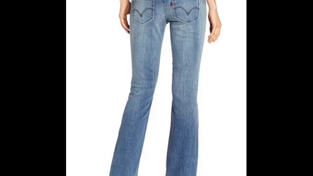 Levi's Women's 524 Too Superlow Bootcut Jean смотреть онлайн
