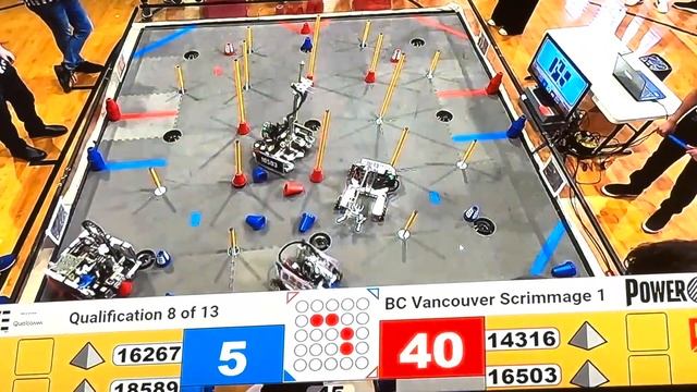 Watch what these robots do! - FIRST Tech Challenge Scrimmage Vancouver BC #PowerPlay смотреть онлайн