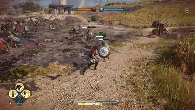 Assassin's Creed Odyssey Hard battle смотреть онлайн