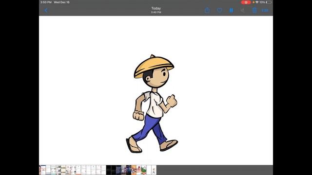 Animated GIF using ProCreate смотреть онлайн