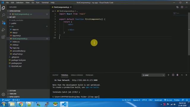 React Snippets Shortcuts смотреть онлайн