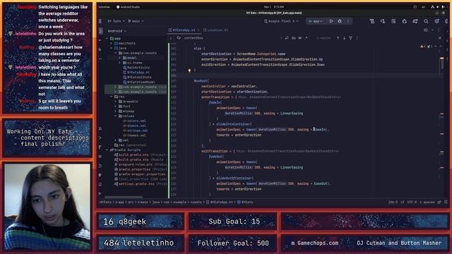 Building an app to learn Kotlin and Jetpack Compose! (NY Eats) | VOD 11.1.23 смотреть онлайн