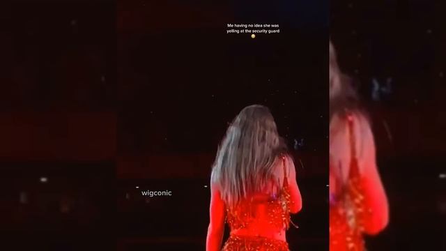 I recorded Taylor Swift YELLING to security on stage | Eras Tour Vlogs смотреть онлайн